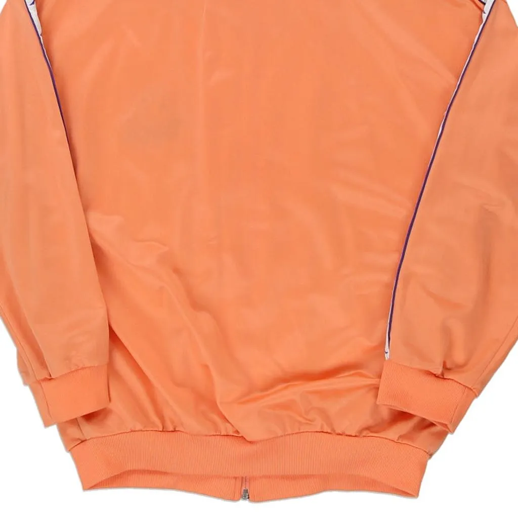 Age 12 Kappa Track Jacket - Medium Orange Polyester