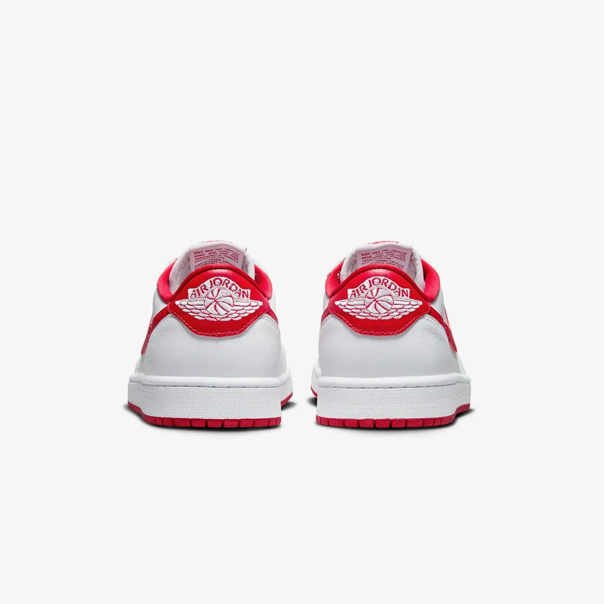 AIR JORDAN 1 LOW OG 'WHITE/RED'