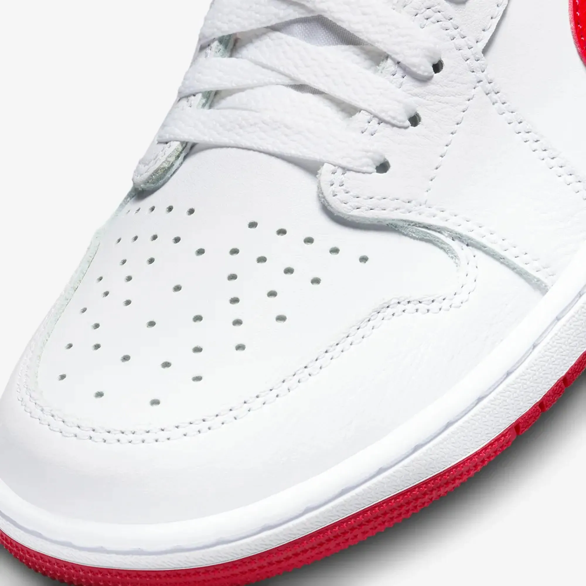 AIR JORDAN 1 LOW OG 'WHITE/RED'