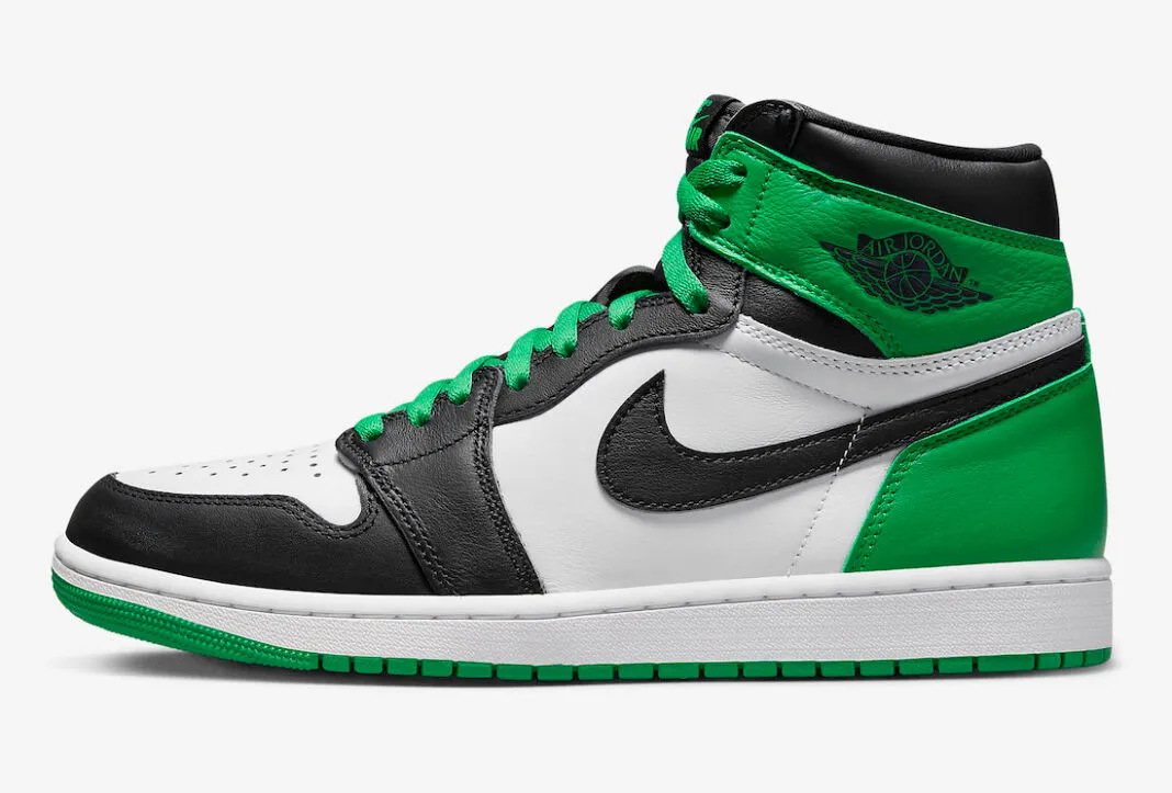 Air Jordan 1 Retro High OG Celtics Black Lucky Green White DZ5485-031