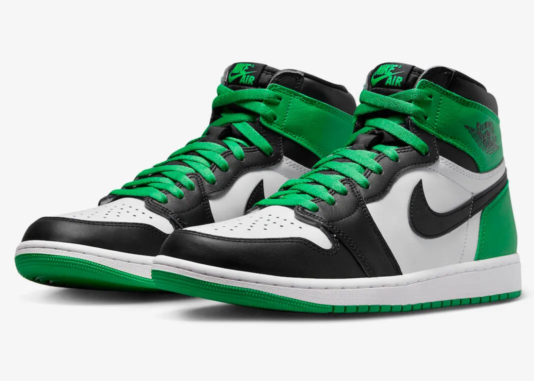 Air Jordan 1 Retro High OG Celtics Black Lucky Green White DZ5485-031