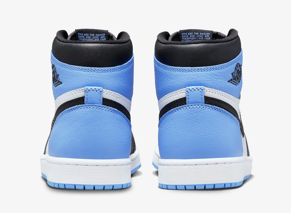 Air Jordan 1 Retro High OG UNC Toe University Blue White Black DZ5485-400