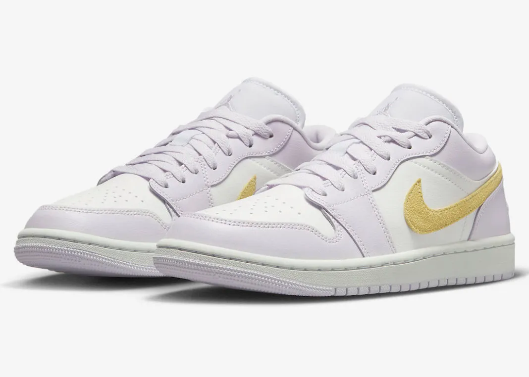 Air Jordan 1 Retro Low Barely Grape White Lemon Wash DC0774-501