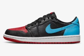 Air Jordan 1 Retro Low OG UNC to Chicago Black Dark Powder Blue Gym Red CZ0775-046