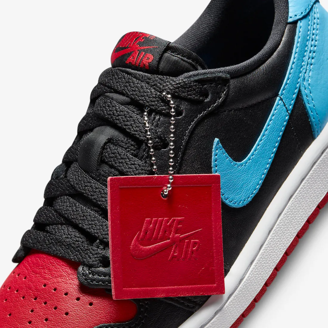 Air Jordan 1 Retro Low OG UNC to Chicago Black Dark Powder Blue Gym Red CZ0775-046