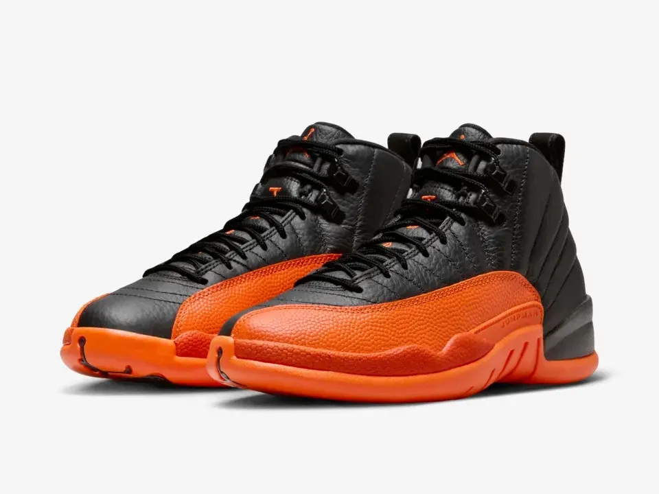 Air Jordan 12 Retro WNBA All-Star Brilliant Orange Black White FD9101-081