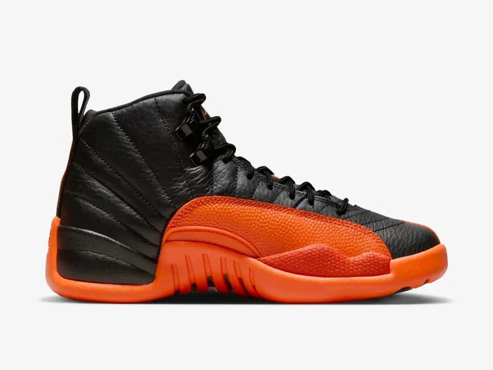 Air Jordan 12 Retro WNBA All-Star Brilliant Orange Black White FD9101-081