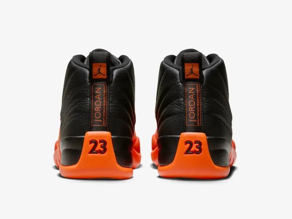 Air Jordan 12 Retro WNBA All-Star Brilliant Orange Black White FD9101-081