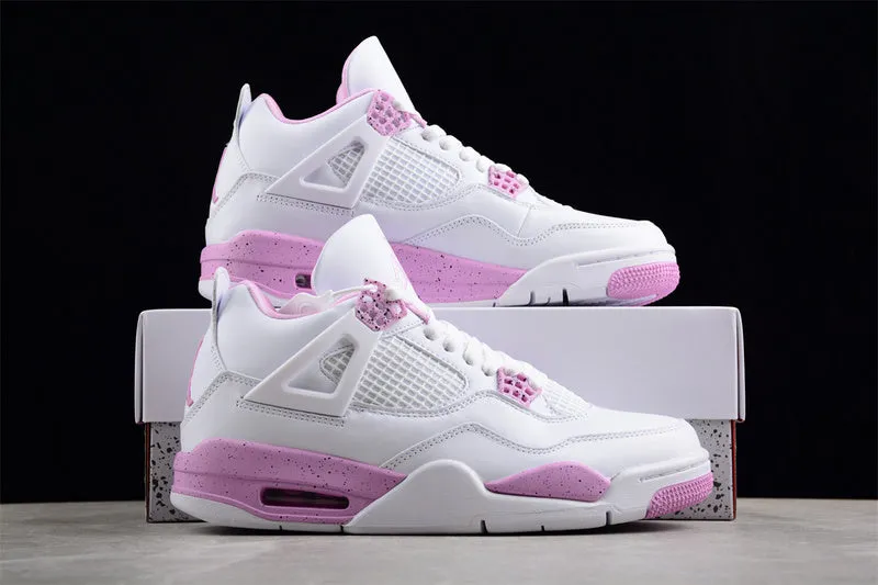 AIR JORDAN 4 GS CACAO WOW WHITE/PINK