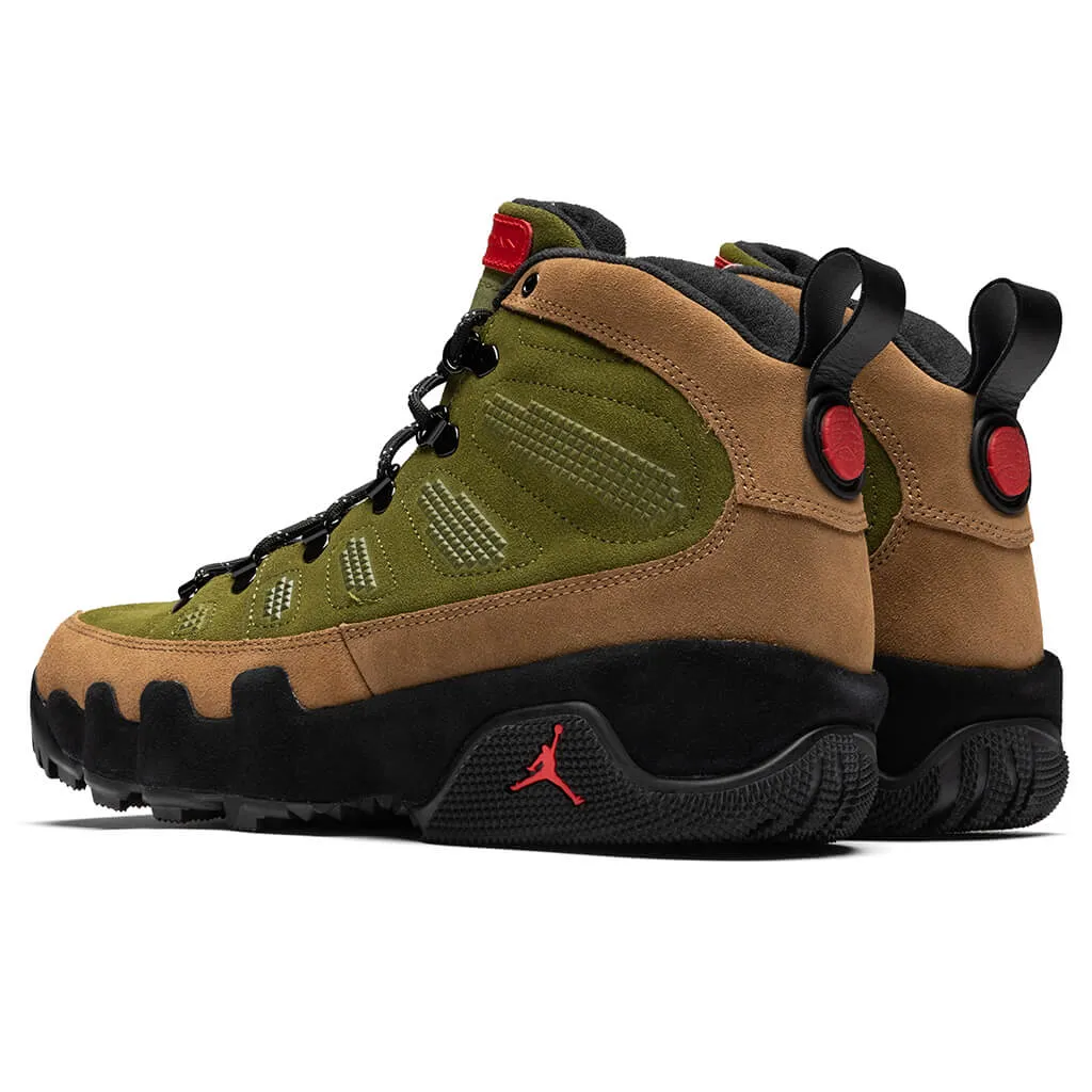 Air Jordan 9 Boot NRG 'Beef and Broccoli'- Military Brown/Legion Green