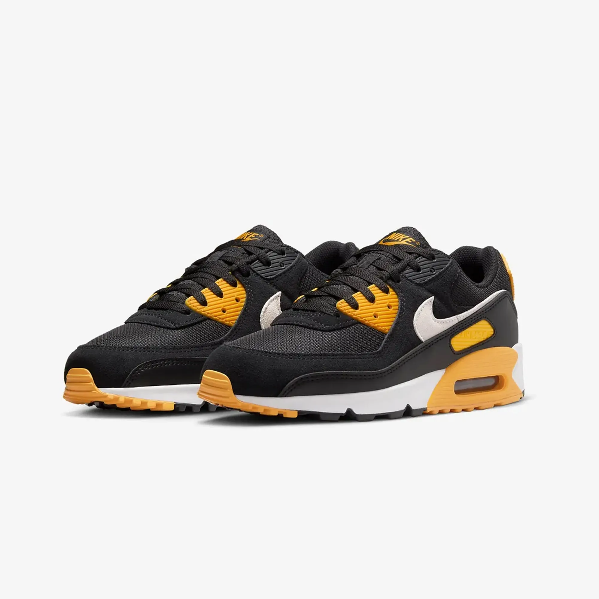 AIR MAX 90 'BLACK/WHITE-UNIVERSITY GOLD'