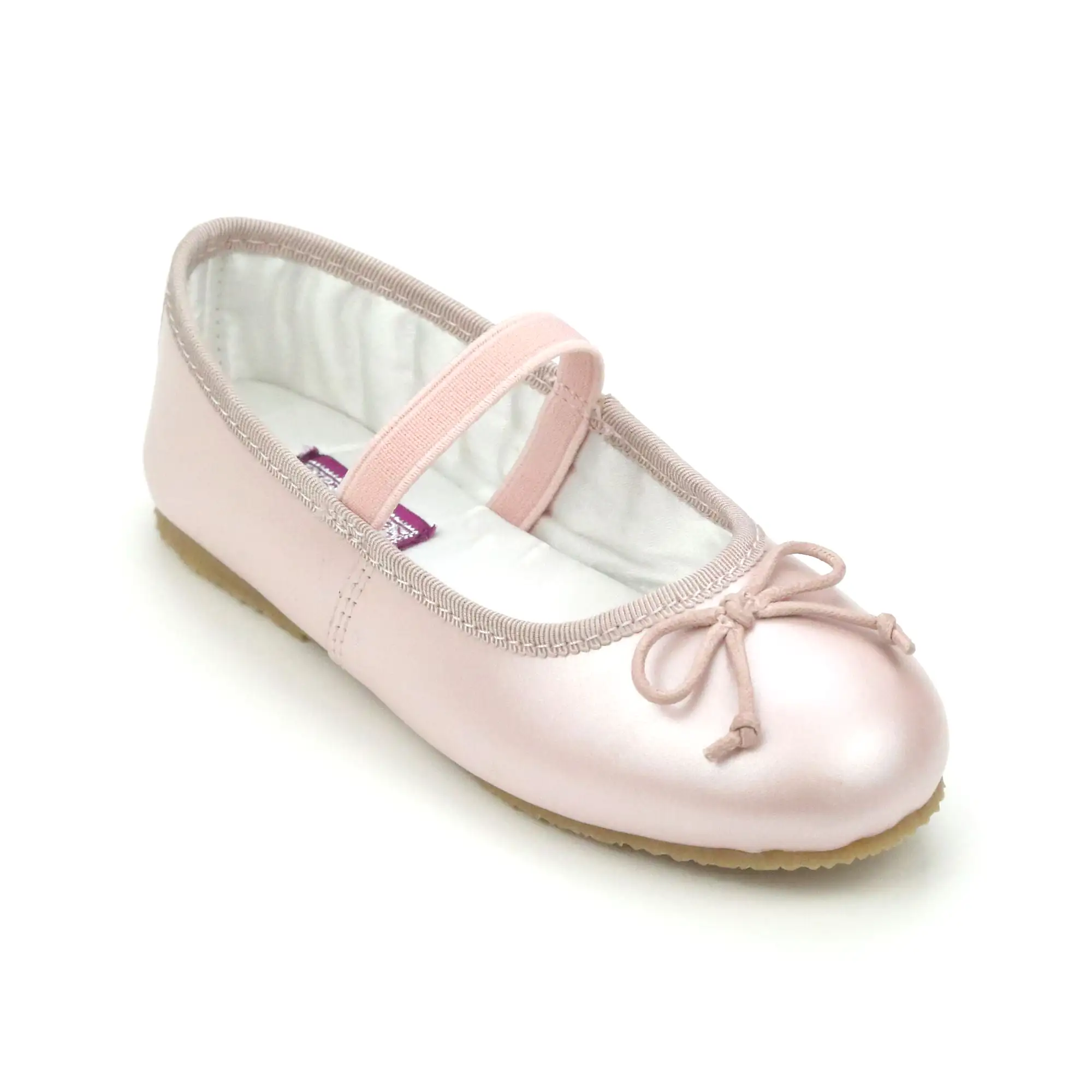 Alia Girls Classic Leather Ballet Flats