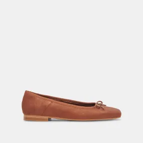 ANISA WIDE BALLET FLATS COPPER METALLIC SUEDE– Dolce Vita 6953574236226