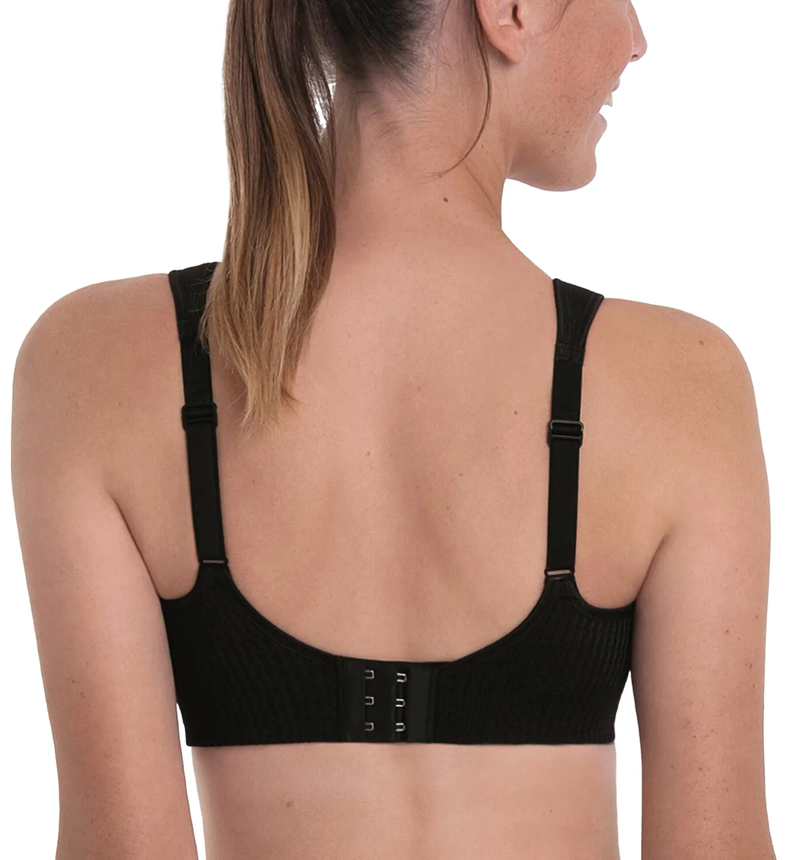 Anita Active Air Control Delta Pad Softcup Sports Bra (5544) - Black