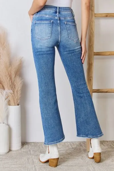 Aubrey High Rise Ankle Flare Jeans