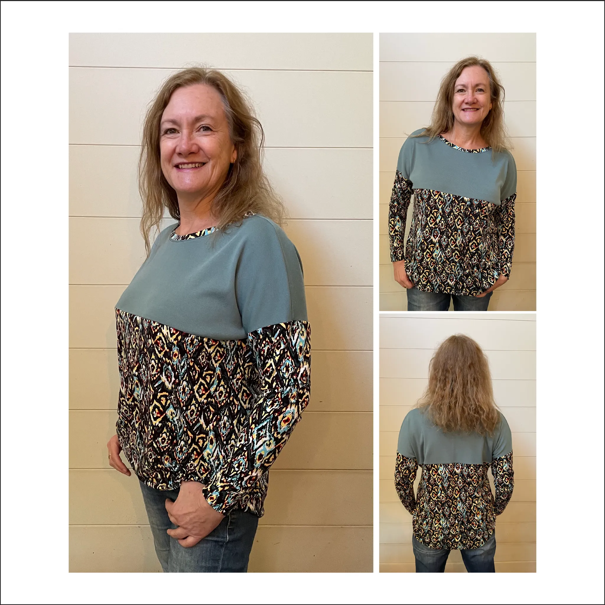 BUNDLE Bulldog Dolman | Child & Adult Sizes | Beginner Level Sewing Pattern