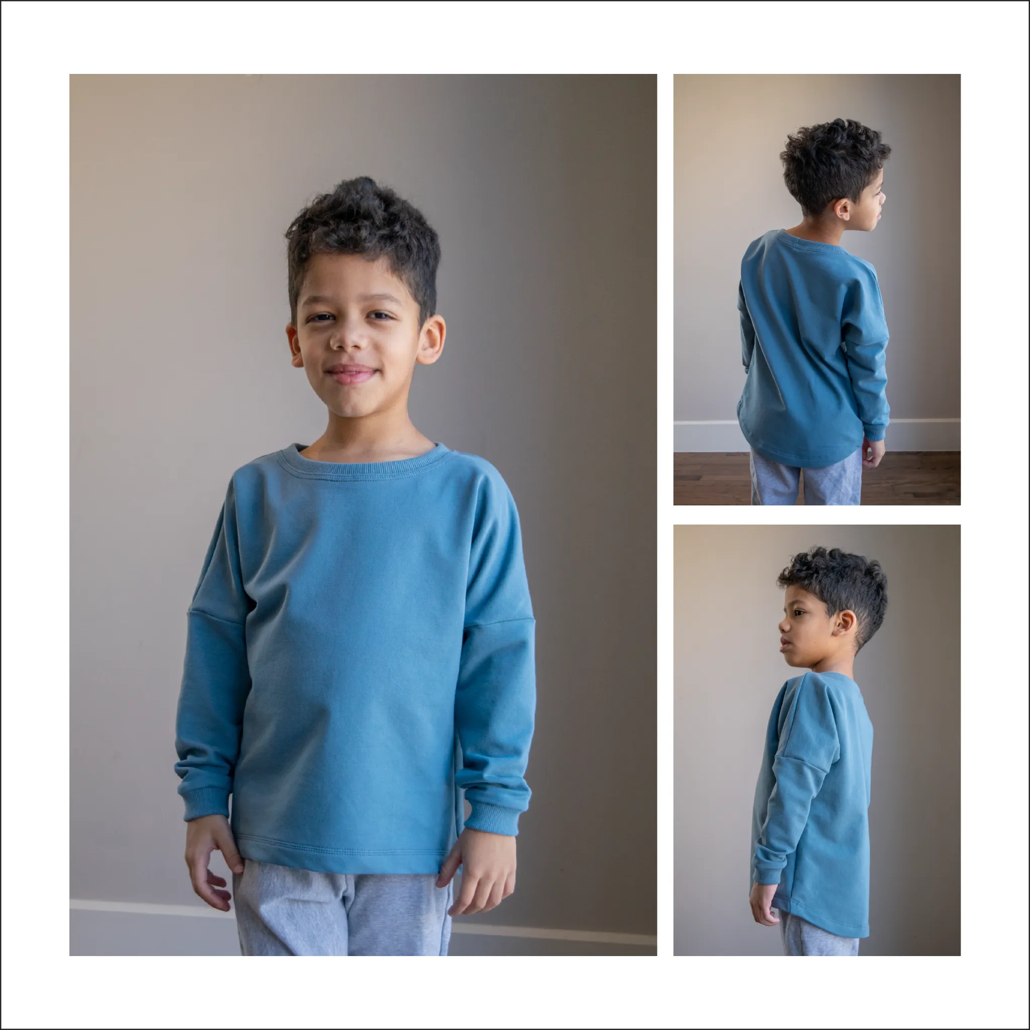 BUNDLE Bulldog Dolman | Child & Adult Sizes | Beginner Level Sewing Pattern