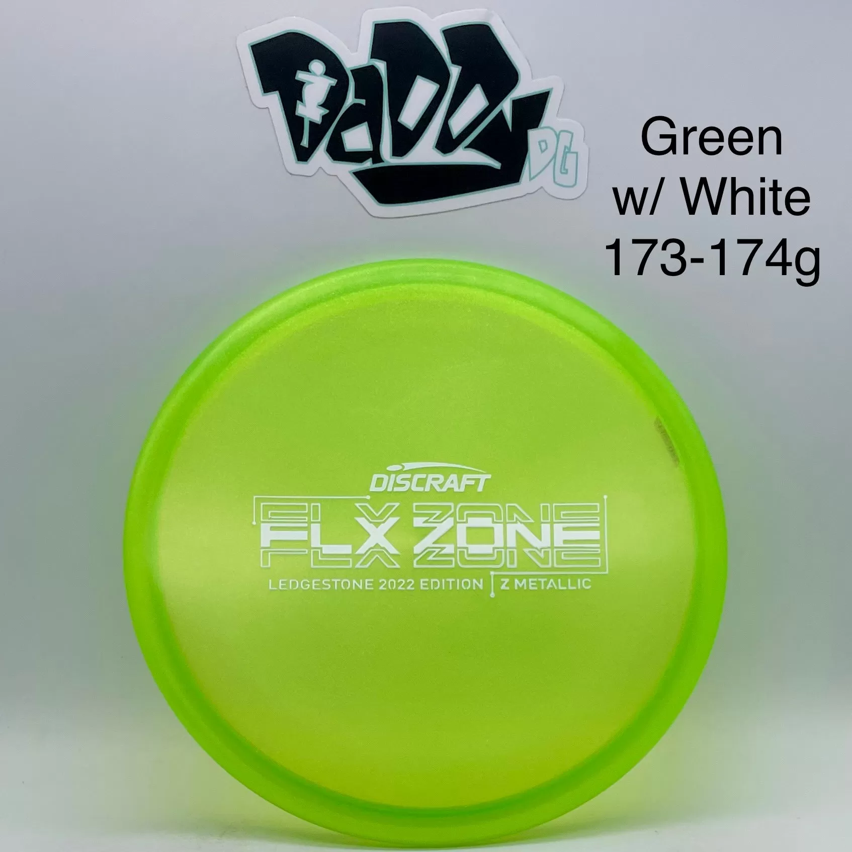 Discraft Z-Metallic Flx Zone 2022 Ledgestone Putt & Approach