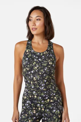 Erika Floral Cropped Tank