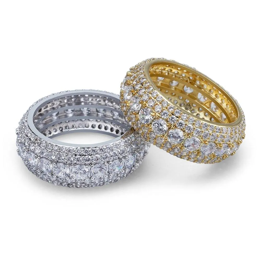 Five Layer Diamond Ring