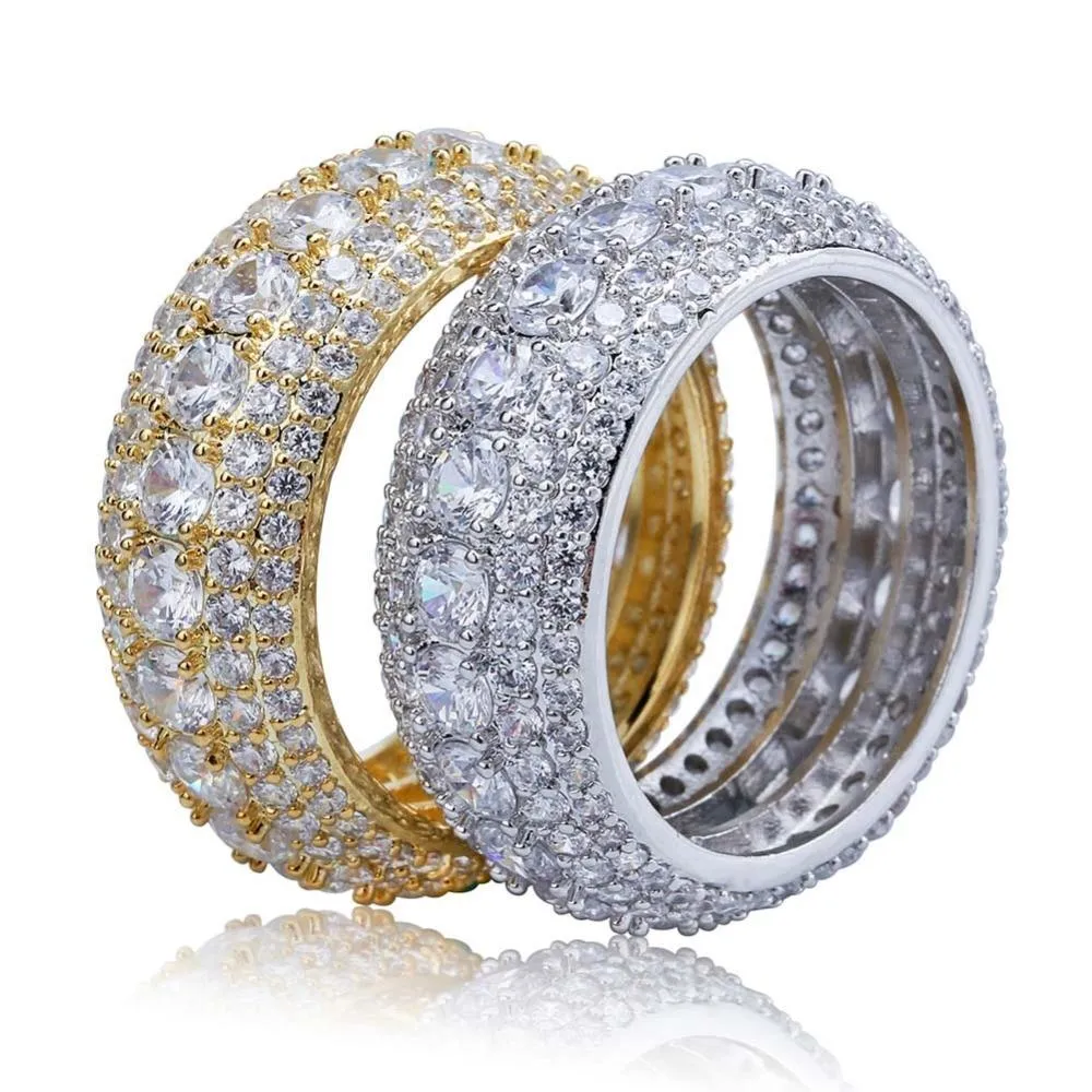 Five Layer Diamond Ring