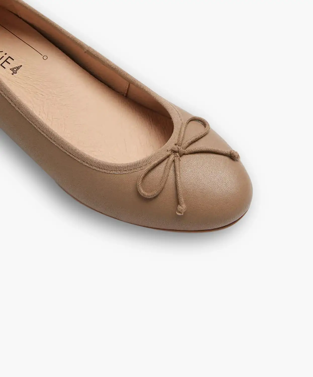 FRANKIE4 Elizabeth II Cappuccino Ballet Flats