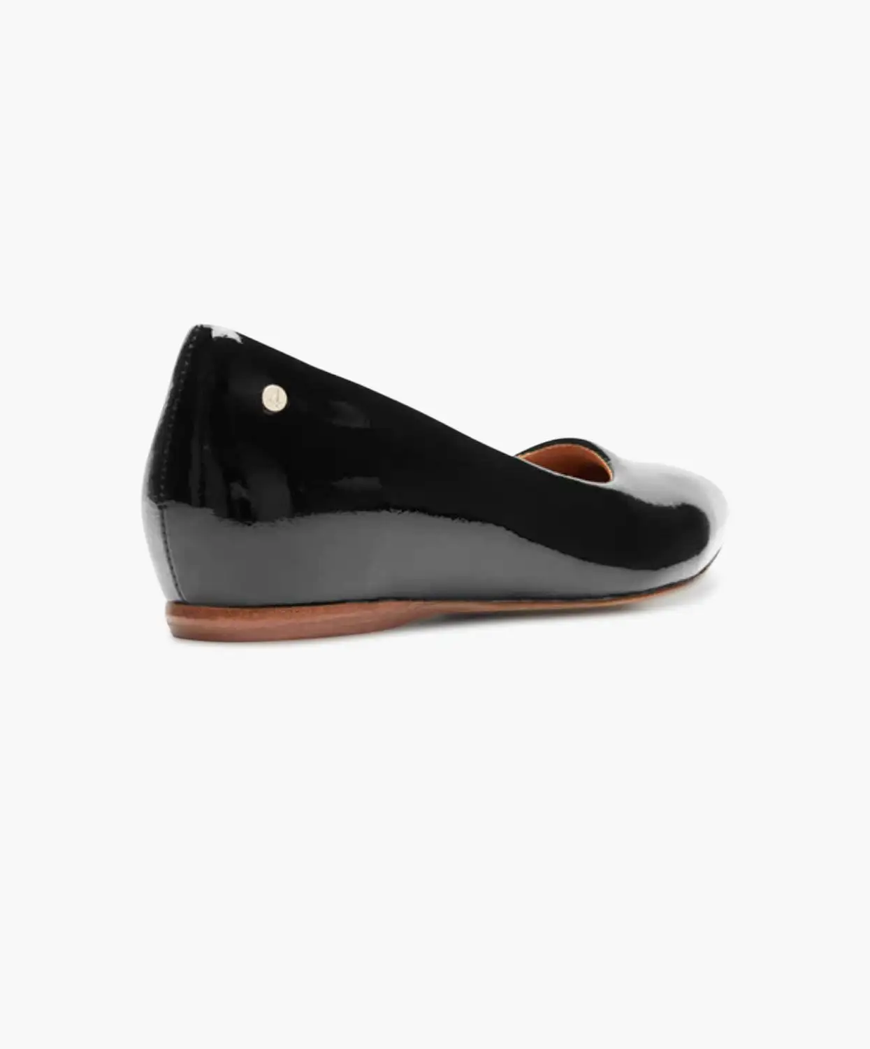 FRANKIE4 Poppy Black Patent Ballet Flats