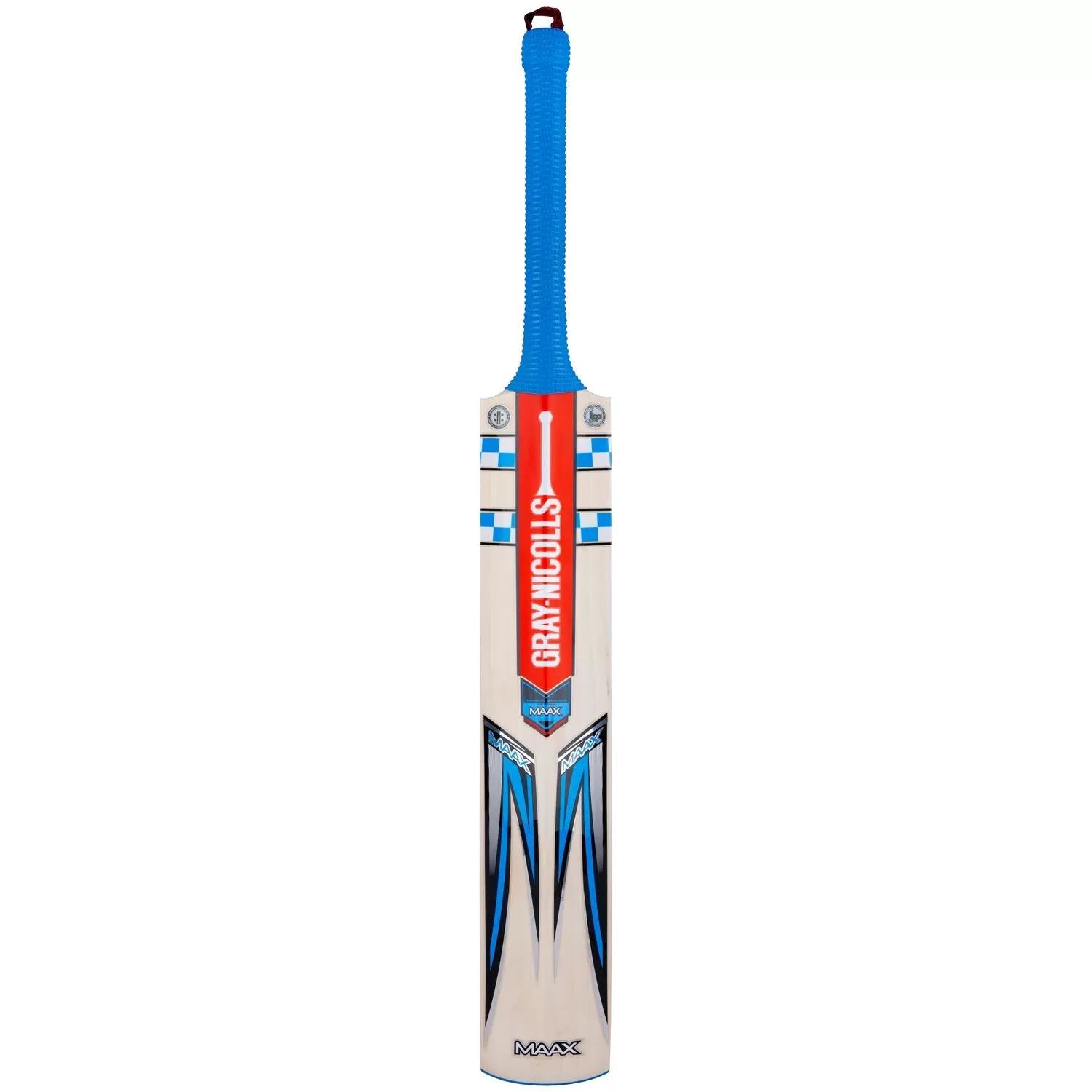 Gray Nicolls Cricket Bat, Model Blue MAAX 5 Star English Willow PP (Harrow)