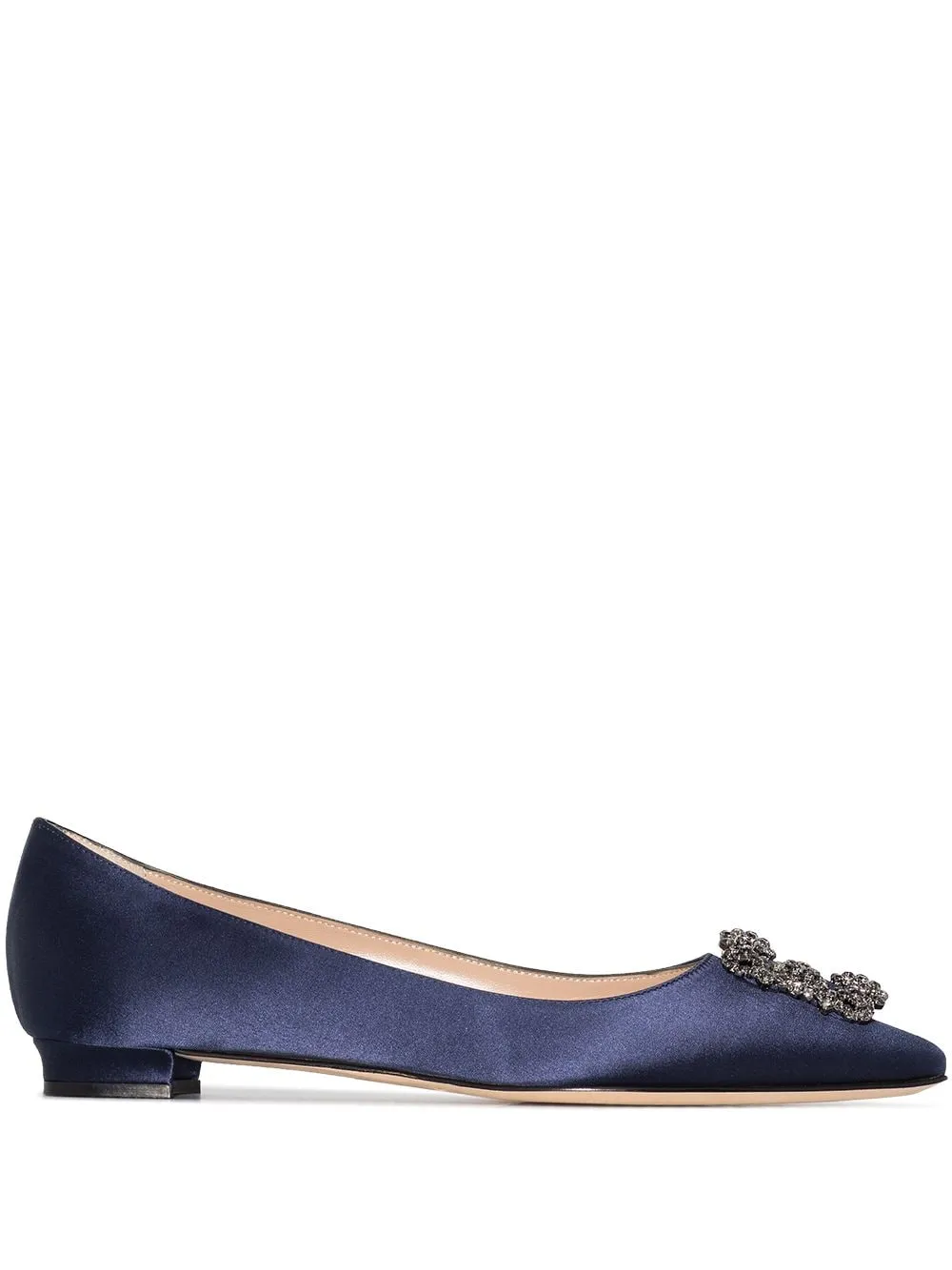 HANGISI APPLIQU FLAT PUMPS