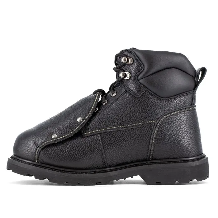 Iron Age Men's 6 Inch Groundbreaker ST Met Guard Black