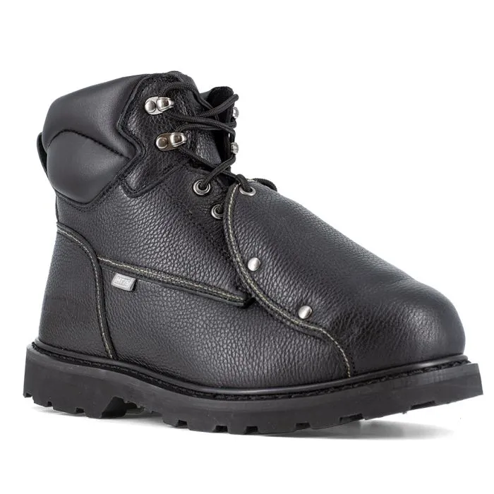 Iron Age Men's 6 Inch Groundbreaker ST Met Guard Black