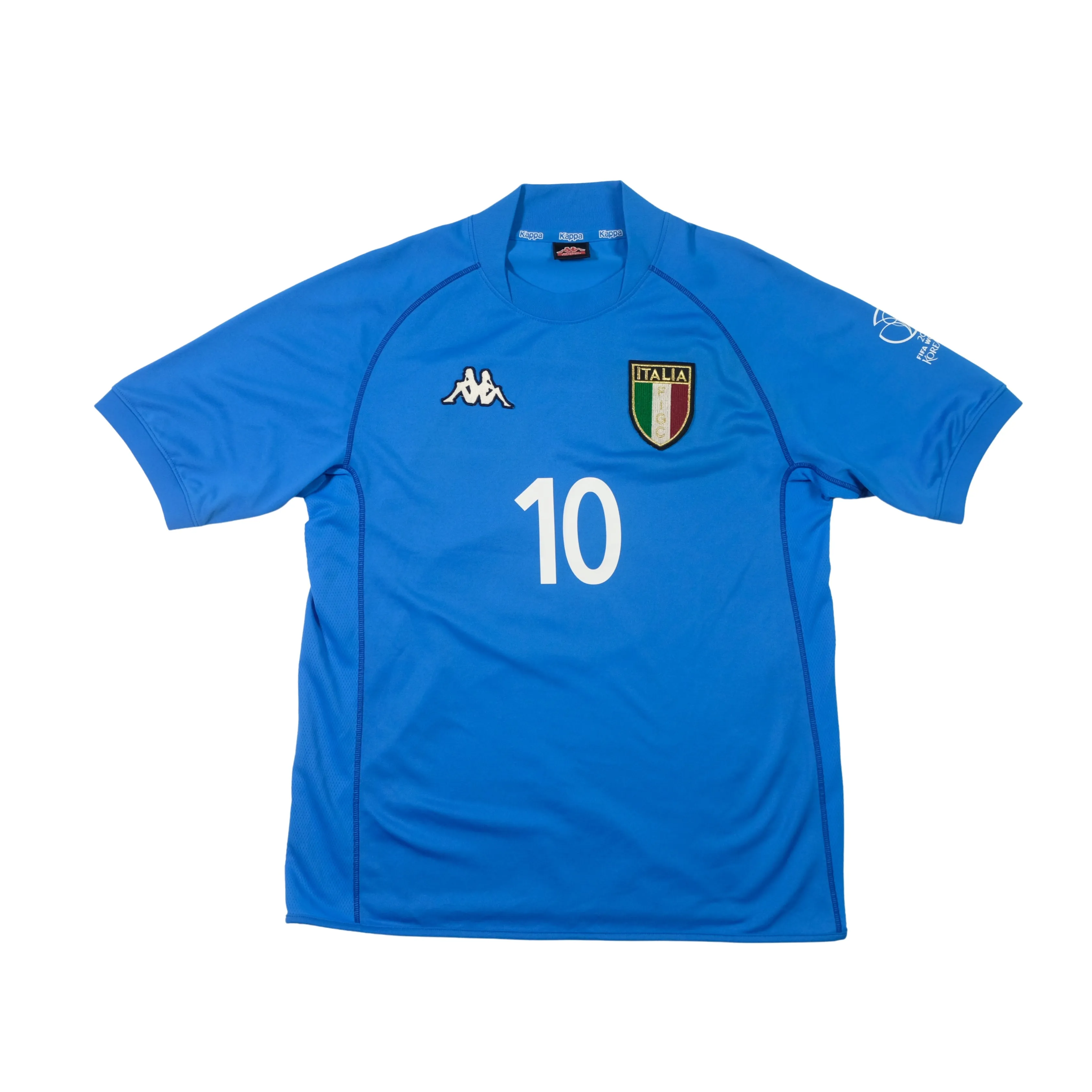 Italy 2000/2001 Totti Kappa Original Home Football Shirt Medium