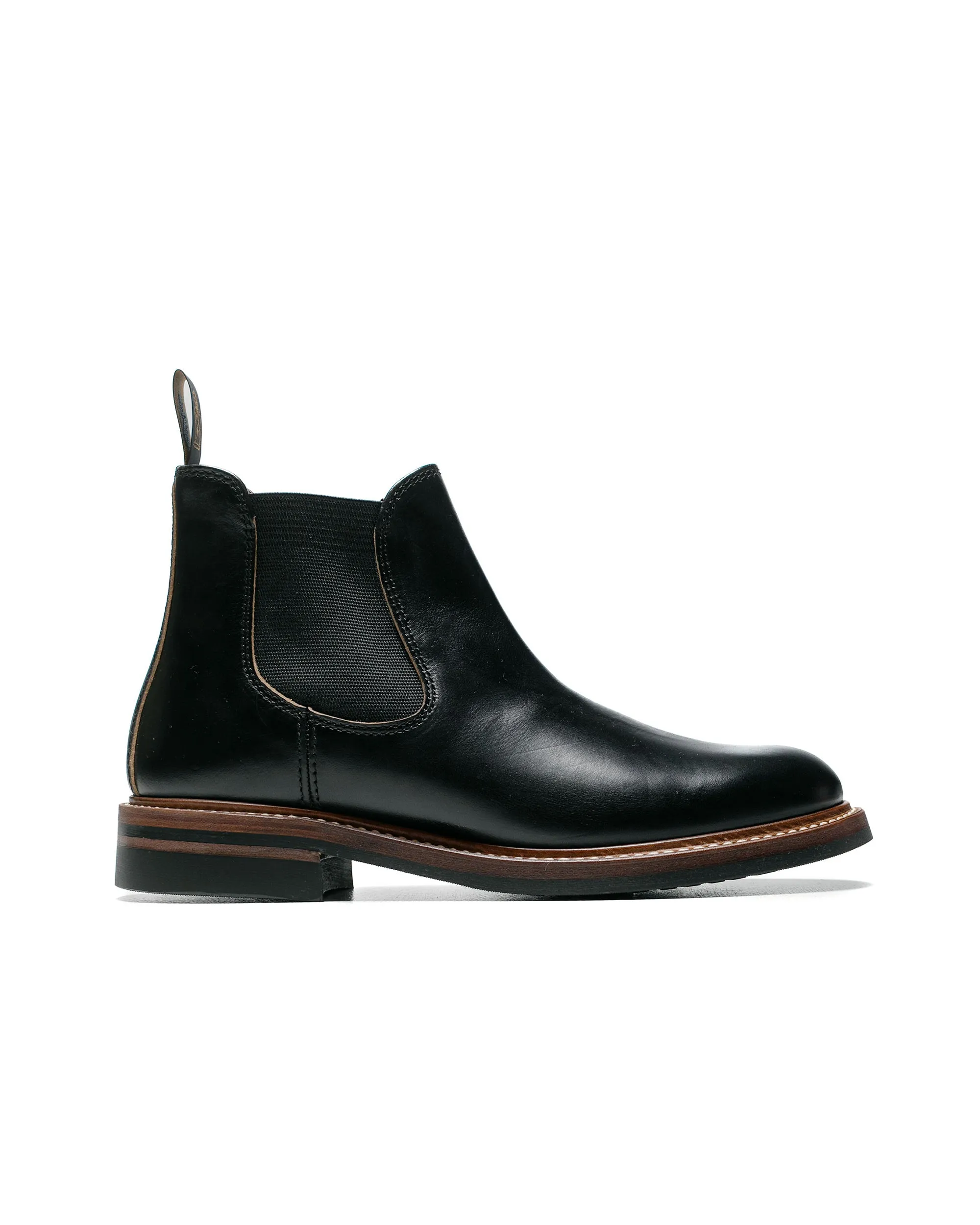 John Lofgren Bootmaker Chelsea Boots Horween CXL Black