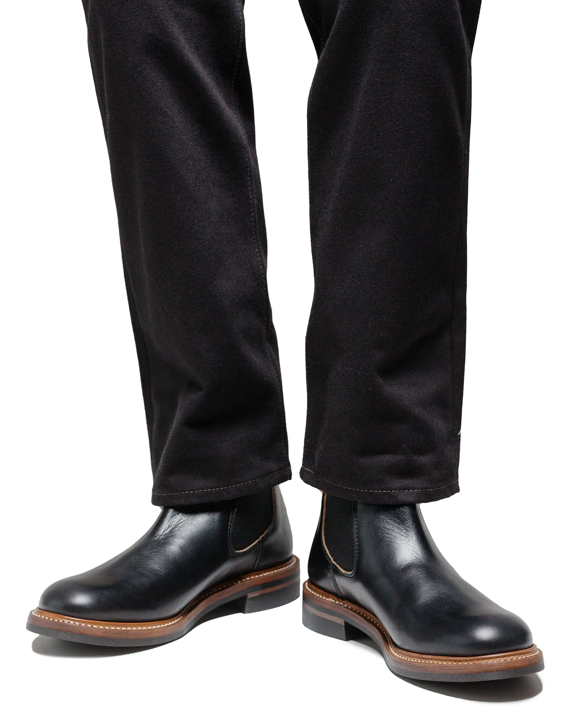 John Lofgren Bootmaker Chelsea Boots Horween CXL Black