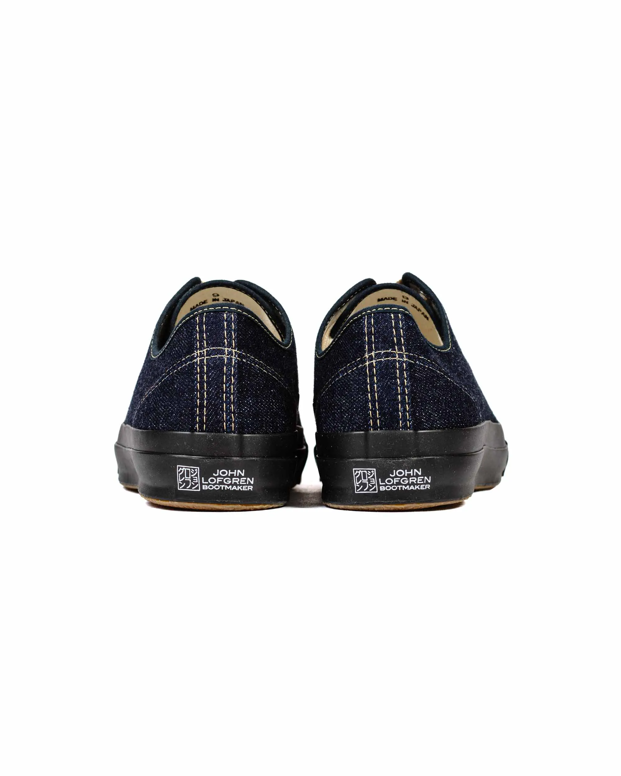 John Lofgren Bootmaker JLB Champion Sneakers Japanese Indigo Denim