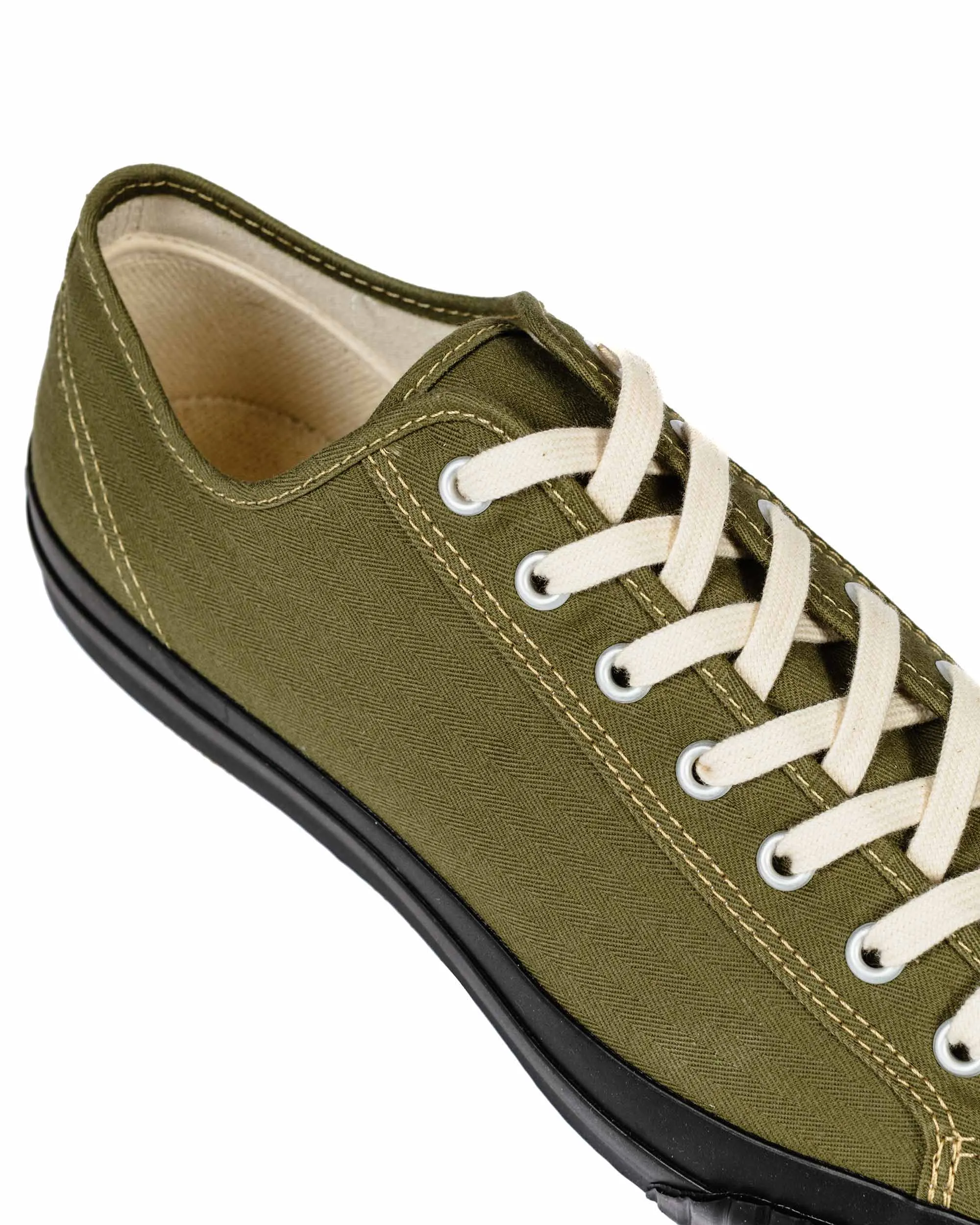 John Lofgren Bootmaker JLB Champion Sneakers WWII Style US Army Olive Drab