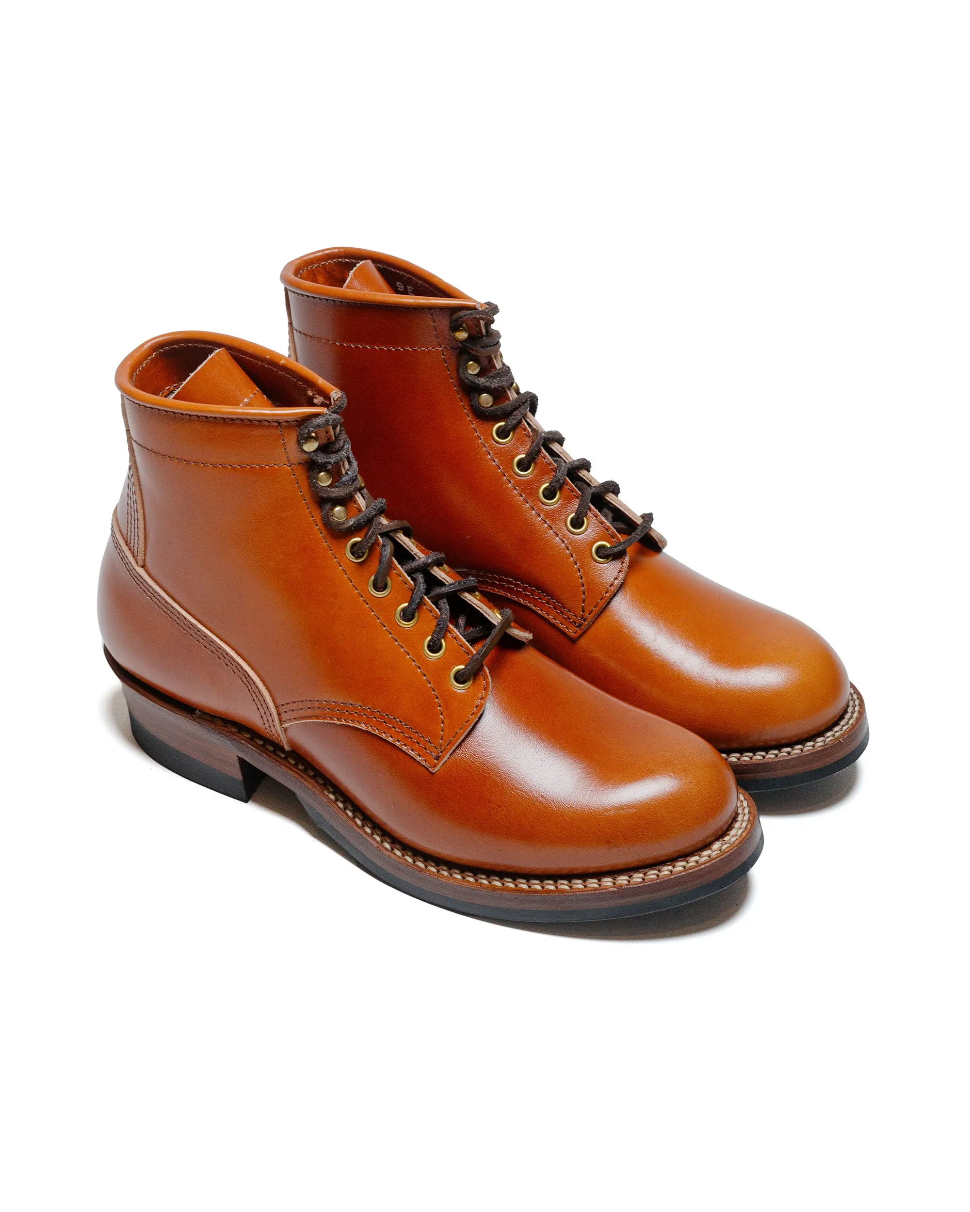 John Lofgren Bootmaker Steel Gang Boots Shinki Hikaku Horsebutt Camel