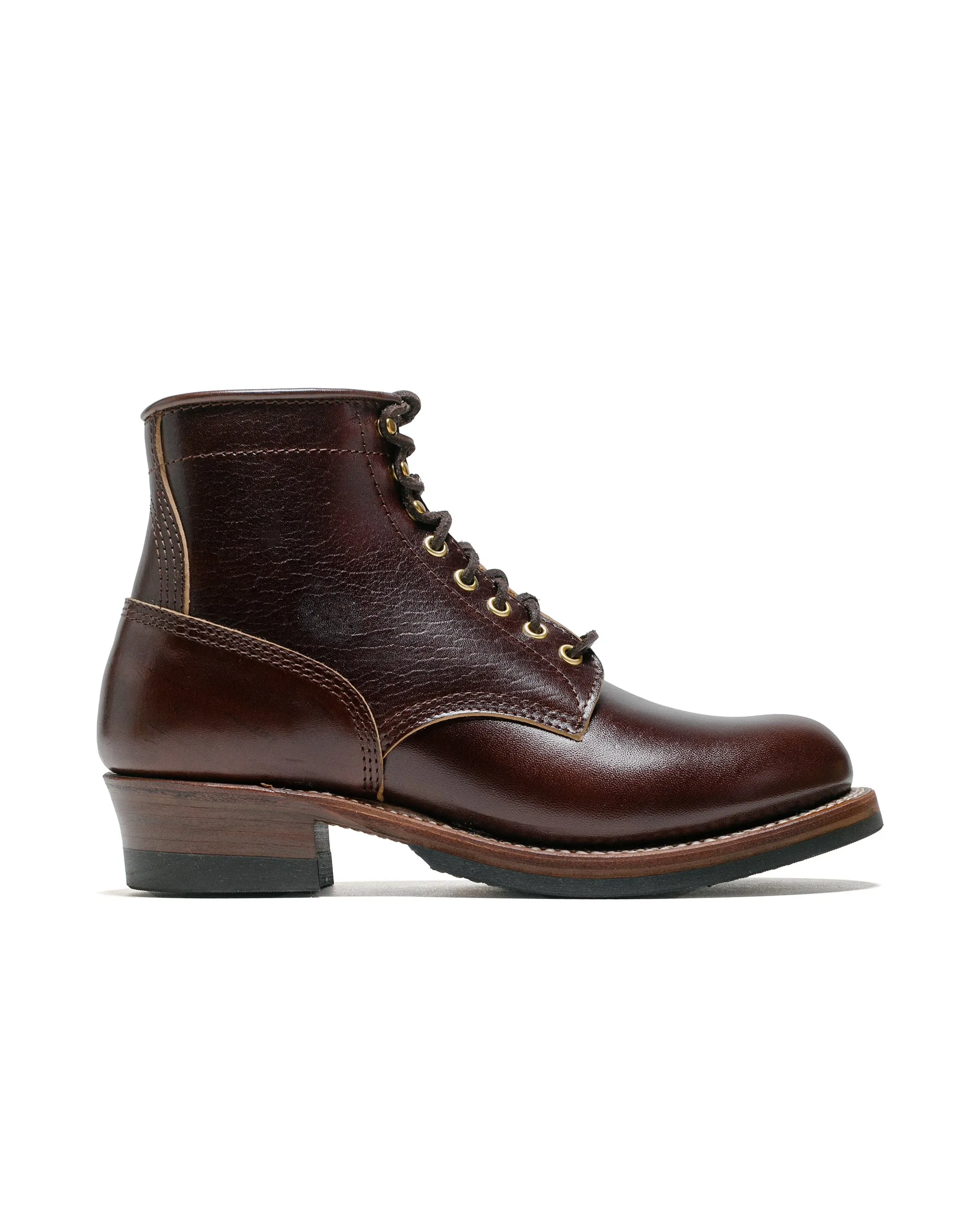 John Lofgren Bootmaker Steel Gang Boots Shinki Hikaku Horsebutt Dark Brown