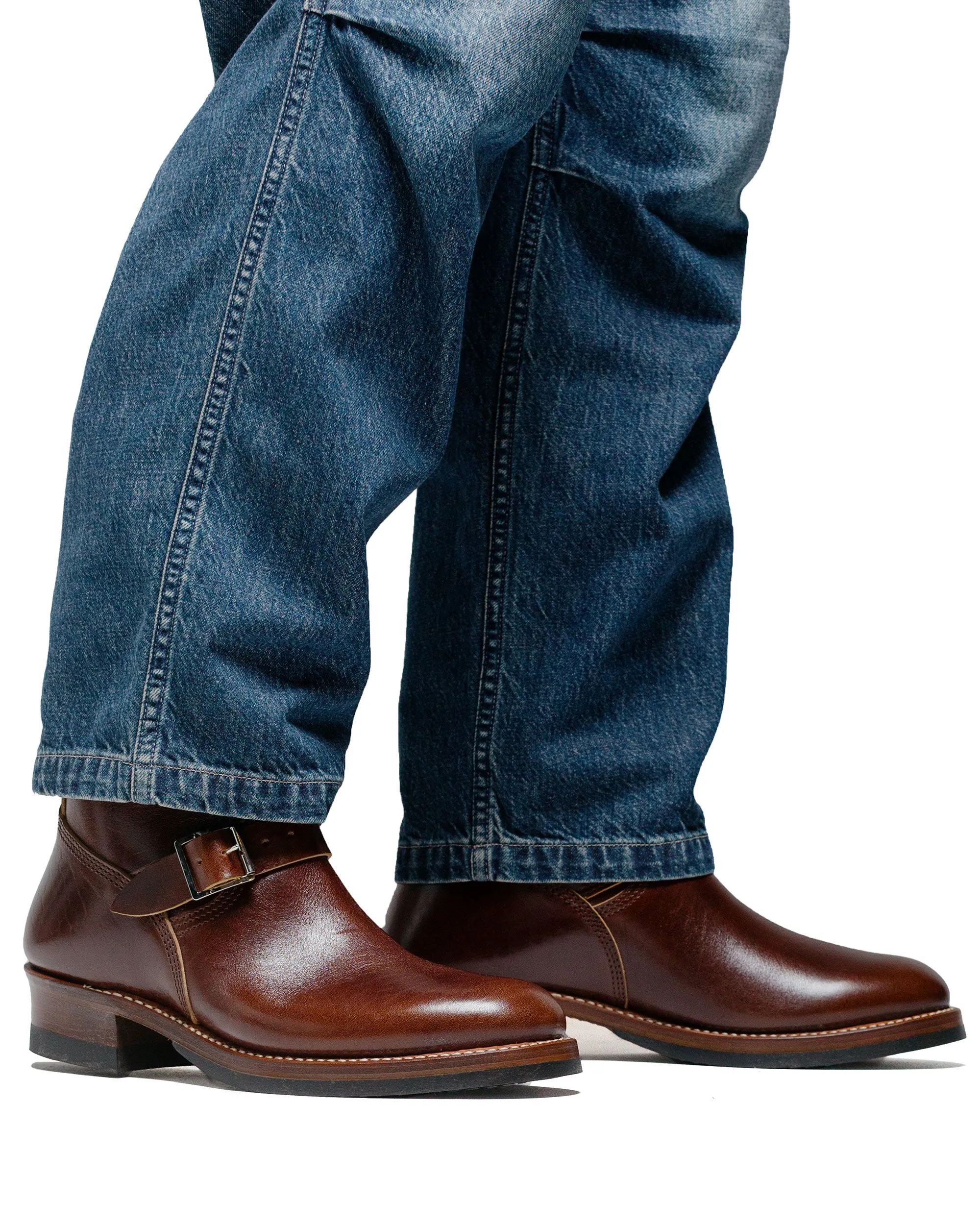 John Lofgren Bootmaker Wabash Engineer Boots Shinki Hikaku Horsebutt Dark Brown