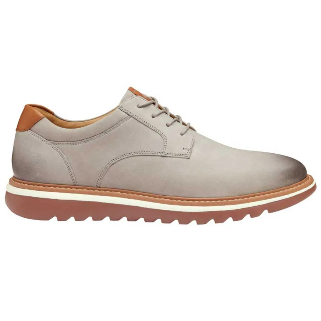 Johnston & Murphy Braydon Plain Toe Oxford Gray (Men's)