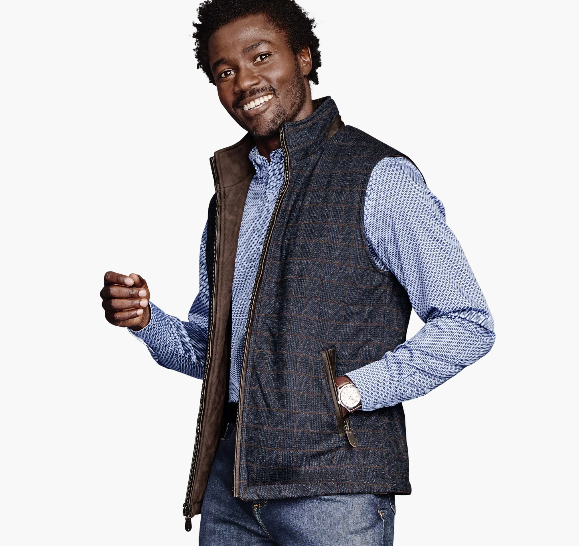 Johnston & Murphy Reversible Vest 2