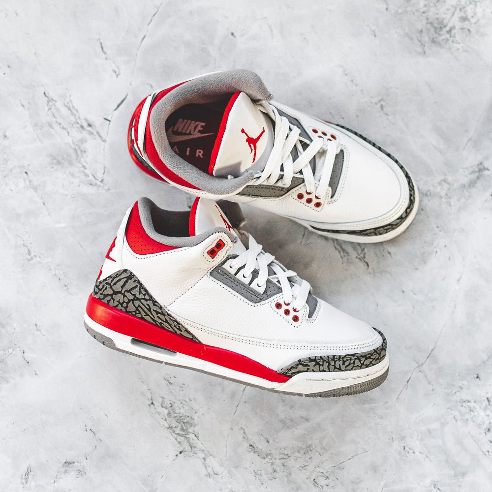 Jordan 3 Retro Fire Red 2022 (GS)