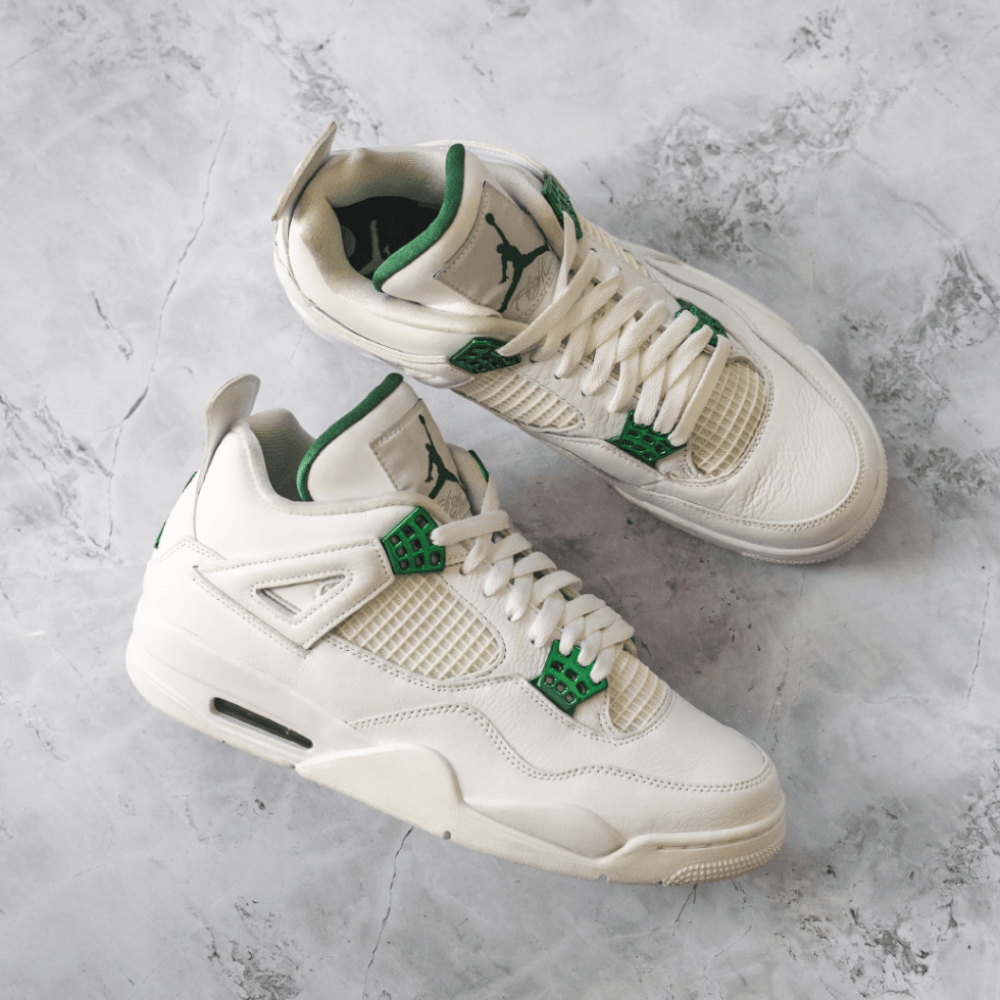 Jordan 4 Retro Metallic Green