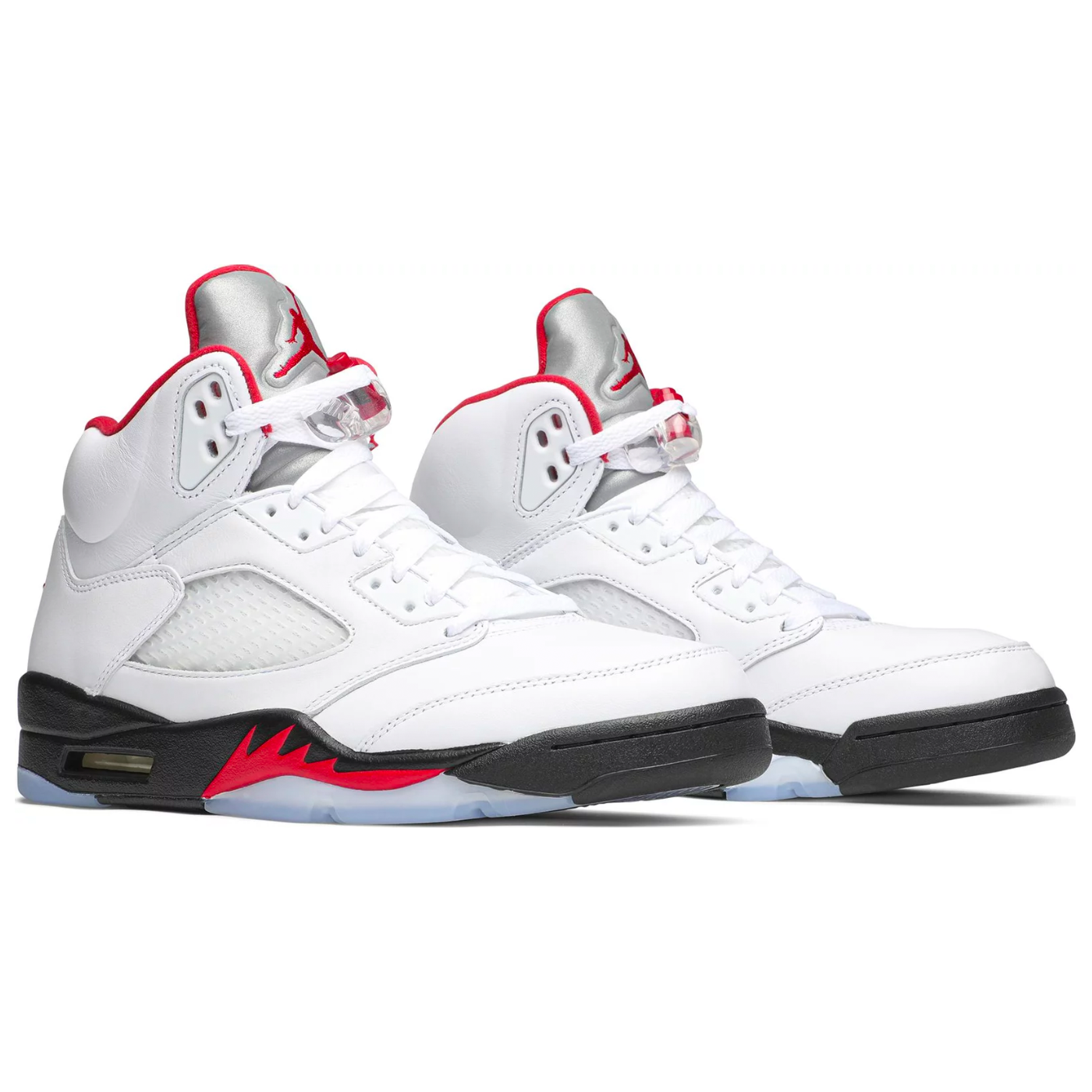 Jordan 5 Retro Fire Red Silver Tongue (2020)