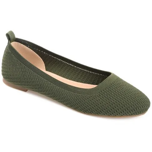 Journee Collection Womens Maryann Tru Comfort Foam Slip On Round Toe Ballet Flats