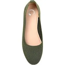 Journee Collection Womens Maryann Tru Comfort Foam Slip On Round Toe Ballet Flats