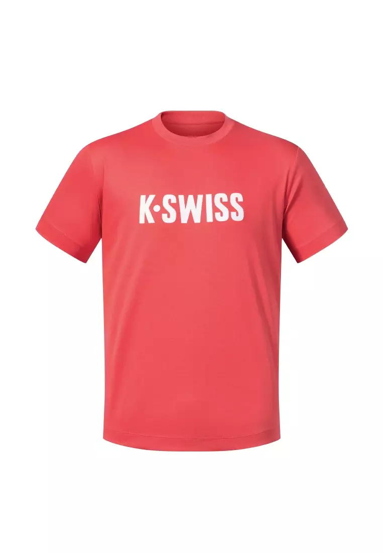 K-Swiss K-SWISS LOGO COTTON T-SHIRT