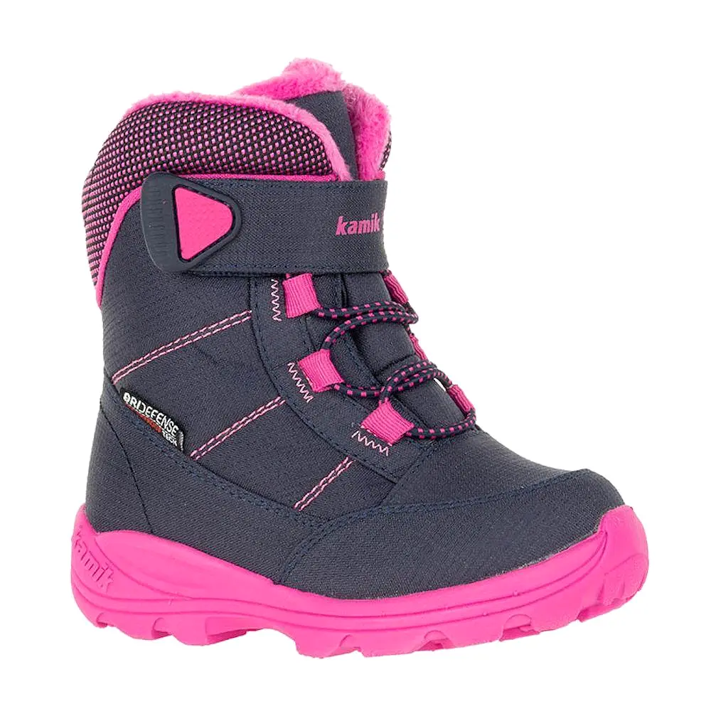 Kamik Toddler's Stance Navy/Pink White Sole