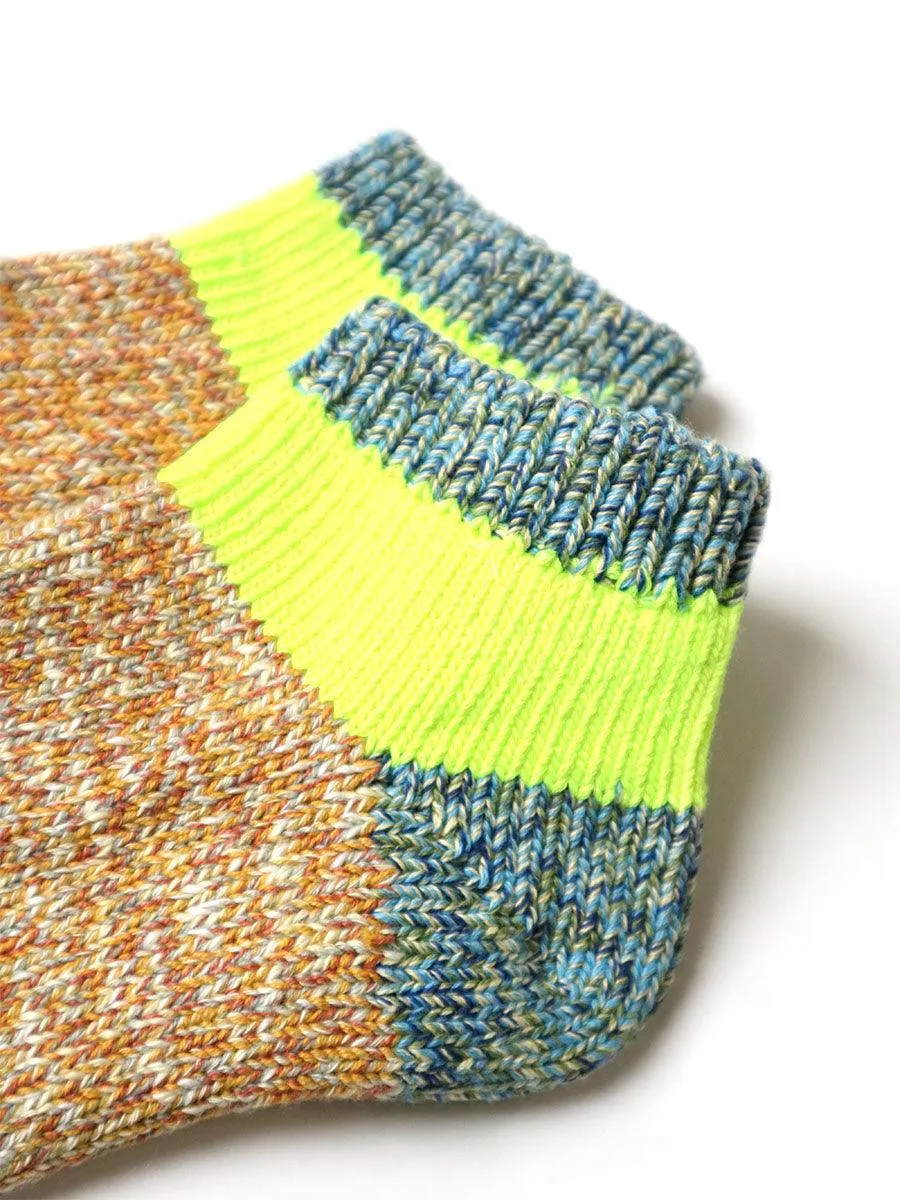 Kapital 56 Van Gogh heather ankle socks