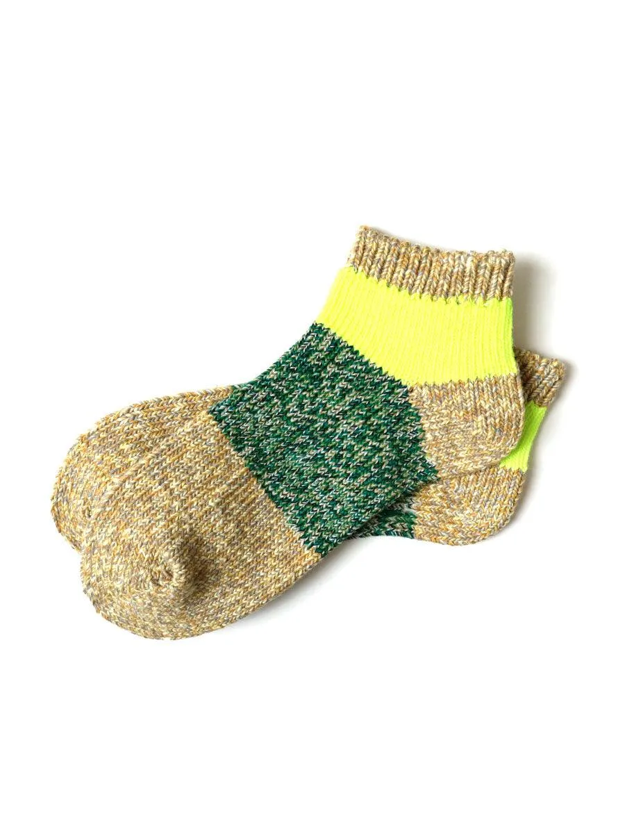 Kapital 56 Van Gogh heather ankle socks